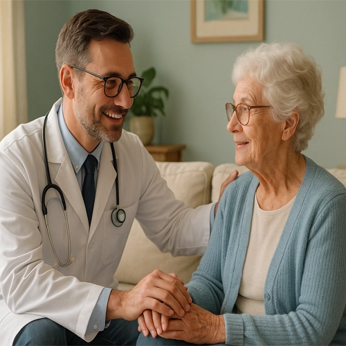 Doctor's visit at home